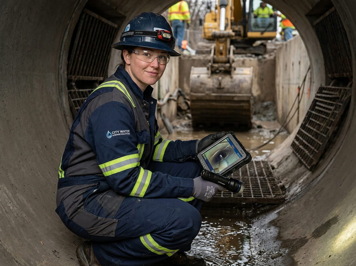 Sewer Line Inspection & Replacement in Grandview